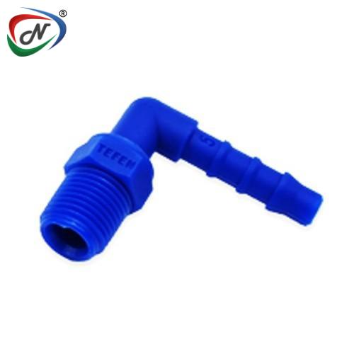 TEFEN 112256912128 NPT Male Elbow Hose Connector | Navy Blue NESPLTEFEN45