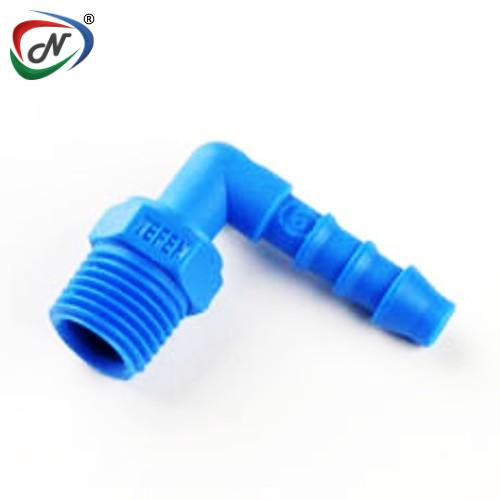 TEFEN 12446950088 BSPT Male Elbow Hose Connector | Blue NESPLTEFEN44