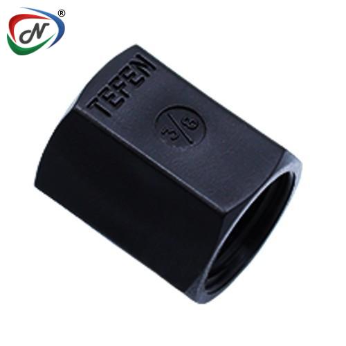 TEFEN 12P10312122 BSPT Female Pipe Coupling | Black NESPLTEFEN49