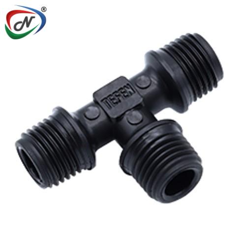TEFEN 12P16408002 BSPT Pipe T Black NESPLTEFEN47
