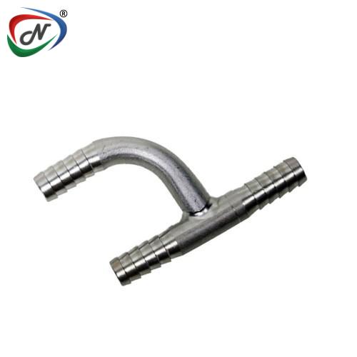 Nespl TEE Y 1/4 BARB SS EC NSSP000562
