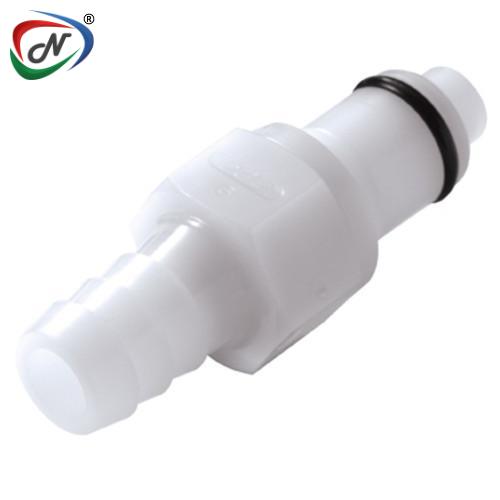 CPC Quick Connect & Disconnect Solutions 20100 3/8 Hose Barb Non-Valved In-Line Acetal Coupling Insert  PLC22006 NSF NSSP004256
