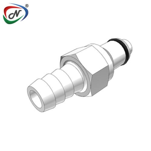 CPC Quick Connect & Disconnect Solutions  21400 3/8 Hose Barb Valved In-Line Acetal Coupling Insert (PLCD22006 NSF)  NSSP004277