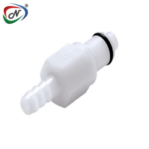 CPC Quick Connect & Disconnect Solutions 21500 1/4 Hose Barb Valved In-Line Acetal Coupling Insert (PLCD22004 NSF) NSSP004278