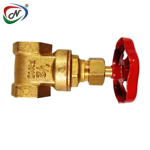 23003-08 BRASS GATE VALVES 1/2 NSSP003523