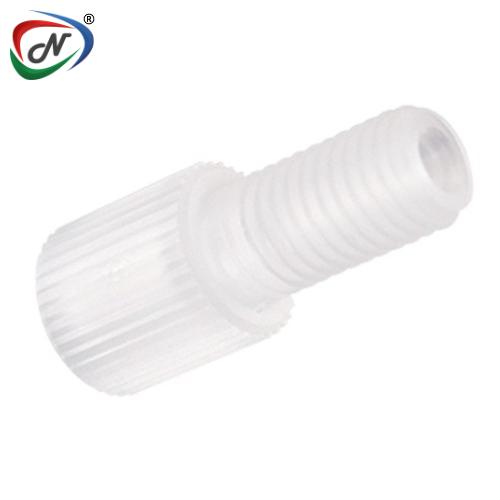 CPC Quick Connect & Disconnect Solutions 2419000 1/4-28 Polypropylene Nut, 1/8 Tubing (PMC 12) NSSP004302
