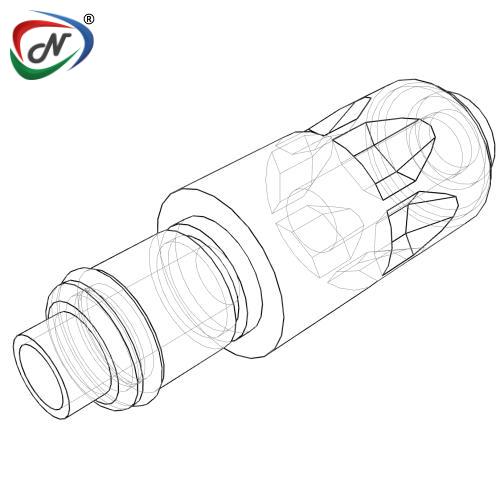 CPC Quick Connect & Disconnect Solutions 24700 1/4 JG Valved In-Line Acetal Coupling Insert (PLCD29004 NSF) NSSP004310