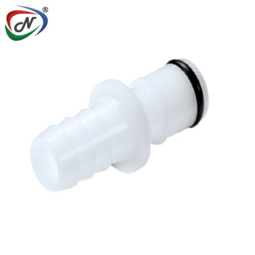 CPC Quick Connect & Disconnect Solutions 41000 3/8 Hose Barb Non-Valved In-Line Acetal (POM) Coupling Insert (APC22006 NSF) NSSP004360