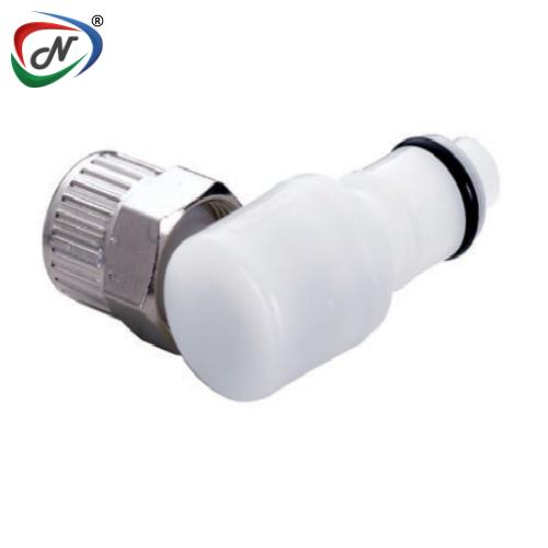 CPC Quick Connect & Disconnect Solutions 43100 3/8 PTF Valved Elbow Acetal (POM) Coupling Insert (APCD21006 NSF) NSSP004370