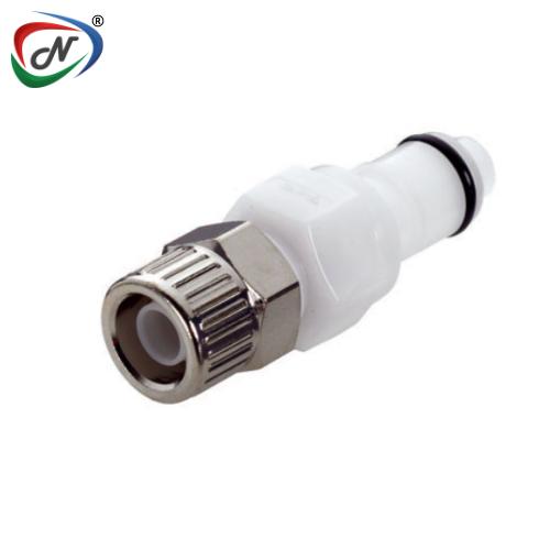 CPC Quick Connect & Disconnect Solutions 45000 3/8 Compression Valved Acetal (POM) Coupling Insert (APC NSF) NSSP004375