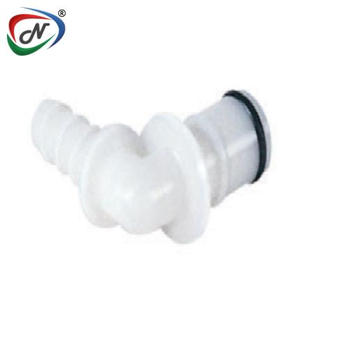 CPC Quick Connect & Disconnect Solutions 46200 1/4 Hose Barb Non-Valved Elbow Acetal (POM) Coupling Insert (APC23004NSF) NSSP004380