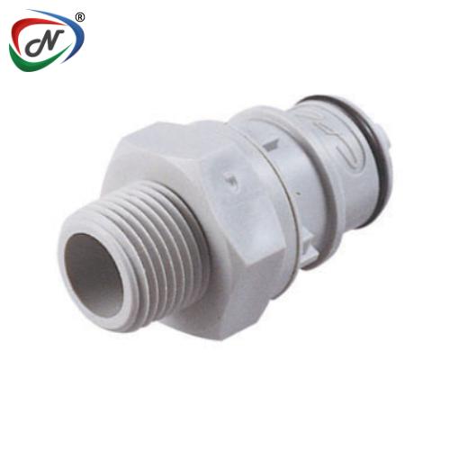 CPC Quick Connect & Disconnect Solutions 60400 1/2 NPT Valved Polypropylene Coupling Insert (HFCD24812 NSF)  NSSP004389