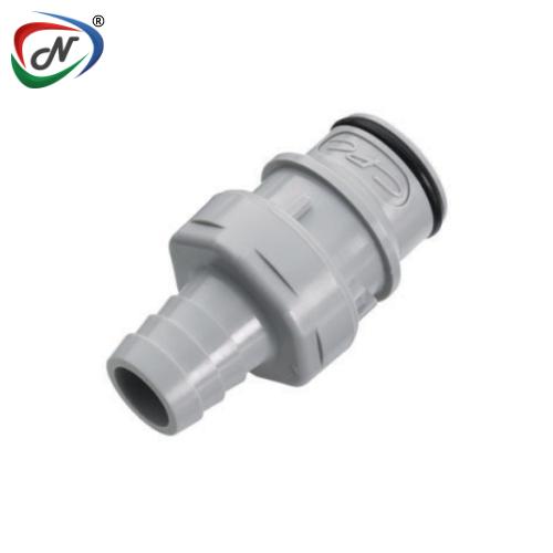 CPC Quick Connect & Disconnect Solutions 61300 1/2 Hose Barb Non-Valved In-Line Polypropylene Coupling Insert (HFC22812 NSF) NSSP004403