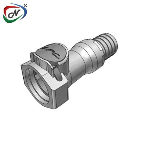 CPC Quick Connect & Disconnect Solutions 61900 3/4 Hose Barb Valved In-Line Polypropylene Coupling Body (HFCD171212 NSF) NSSP004407