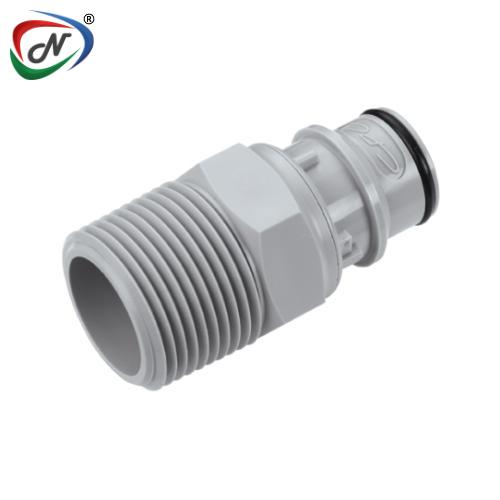 CPC Quick Connect & Disconnect Solutions 62100 3/4 NPT Valved Polypropylene Coupling Insert (HFCD241212 NSF) NSSP004408