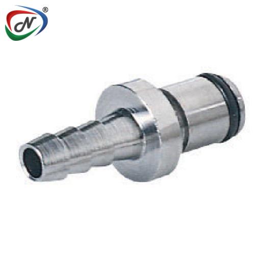 CPC Quick Connect & Disconnect Solutions 70100 1/4 Hose Barb Non-Valved In-Line Chrome-plated Brass Coupling Insert (LC22004 NSF) NSSP004430