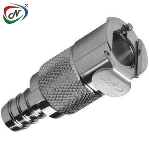 CPC Quick Connect & Disconnect Solutions 76500 3/8 Hose Barb Valved In-Line Chrome-plated 76500 3/8 Hose Barb Valved In-Line Chrome-plated NSSP004485
