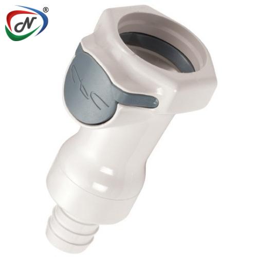 CPC Quick Connect & Disconnect Solutions 83200 1/2 Hose Barb Non-Valved In-Line Polysulfone Coupling Body (HFC17835 NSF) NSSP004497