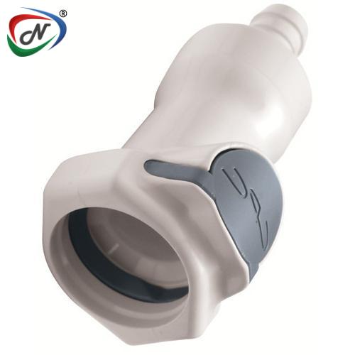 CPC Quick Connect & Disconnect Solutions 83500 3/8 Hose Barb Non-Valved In-Line  Polysulfone Coupling Body (HFC17635 NSF) NSSP004498