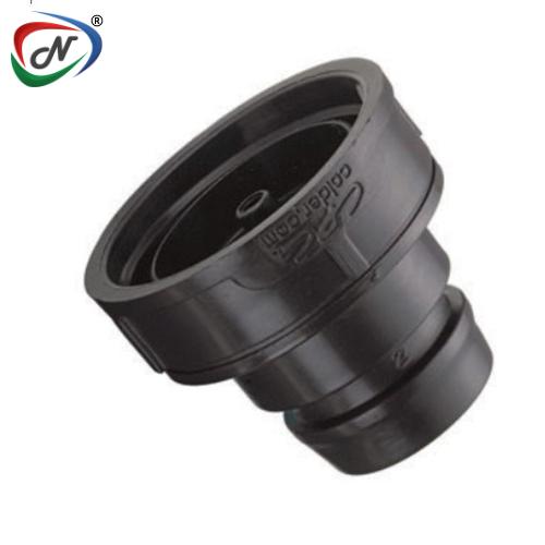 CPC Quick Connect & Disconnect Solutions 9462000  38mm Thread-On Molded Black Bag Closure with EPDM O-Ring (UDC) – NSF NSSP003988