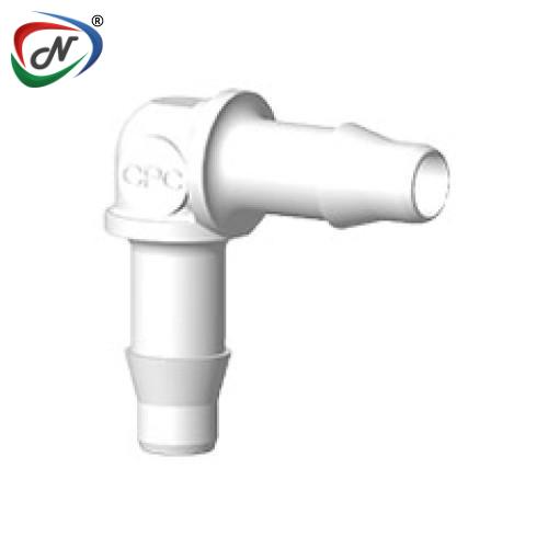 CPC Quick Connect & Disconnect Solutions AHY830 Y Fitting, 1/4 Hose Barb, White Nylon NSSP004560