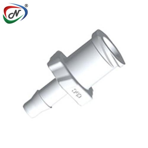 CPC Quick Connect & Disconnect Solutions ALF4130 Luer Fitting, 1/8 Hose Barb, White Nylon NSSP004562