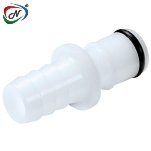 CPC Quick Connect & Disconnect Solutions APC22006BLK 3/8 Hose Barb Non-Valved In-Line  Acetal (POM) Coupling Insert NSSP004582