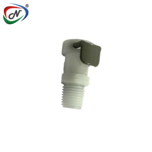 CPC Quick Connect & Disconnect Solutions APCD10004BSPT -1/4 BSPT Valved  Acetal (POM) Coupling Body  NSSP003534