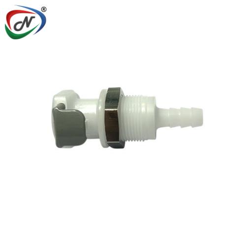 CPC Quick Connect & Disconnect Solutions PLCD12004 1/4 PTF Valved Panel Mount Coupling Body NSSP003544