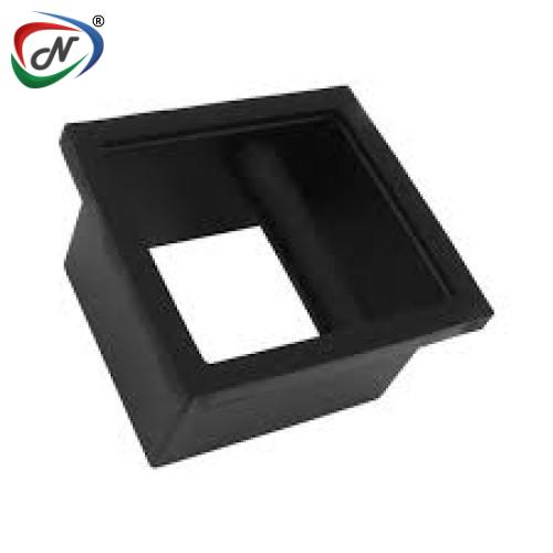 Nespl NESPL CKI01 Bottomless Square Chute -Espresso Shock-Absorbent Waste Bin Coffee Knock Box -FLAT BOTTOM NSSP003945