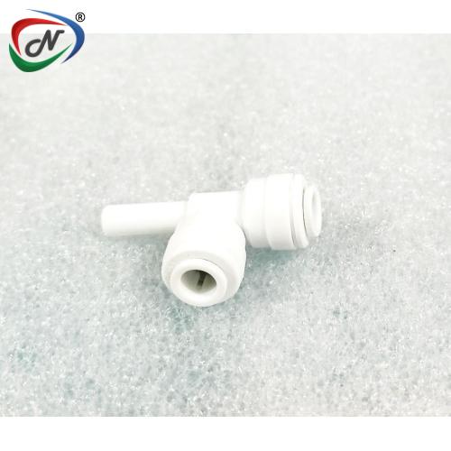 John Guest CI530808W John Guest White Acetal Branch Stem Tee 1/4''X1/4''X1/4'' NSSP003465