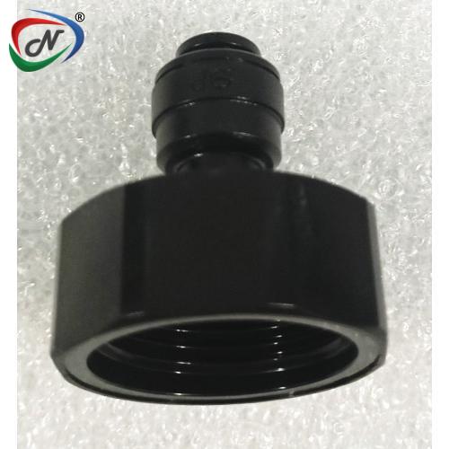 John Guest CM320616E John Guest Acetal Black Female Adaptor (BSP Thread) 6mm × 3/4’’ NSSP003475
