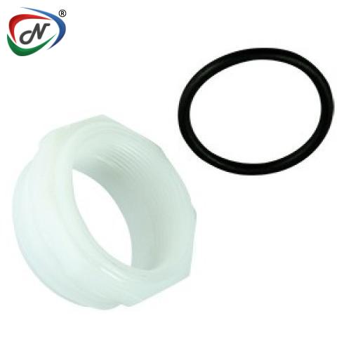 CPC Quick Connect & Disconnect Solutions DQPRO70X6AD 70 X 6 Polypropylene Adaptor with EPDM O-Ring NSSP004830