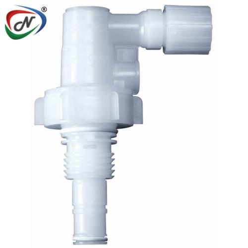 CPC Quick Connect & Disconnect Solutions DQPUR120112210 3/4 PVDF Flare Coupler with FKM O-Ring, Teflon Encapsulated 316 Sst Spring  NSSP004954