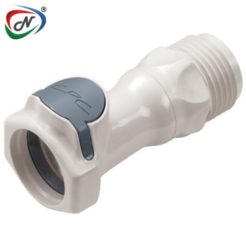 CPC Quick Connect & Disconnect Solutions FFC101235GHT 3/4 GHT Non-Valved Polysulfone Molded White Coupling Body NSSP005046