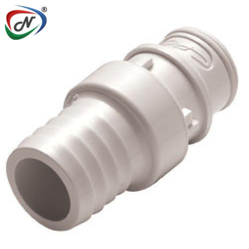 CPC Quick Connect & Disconnect Solutions FFC221235BN 3/4  Hose Barb Non-Valved Polysulfone Molded White Coupling Insert NSSP005053
