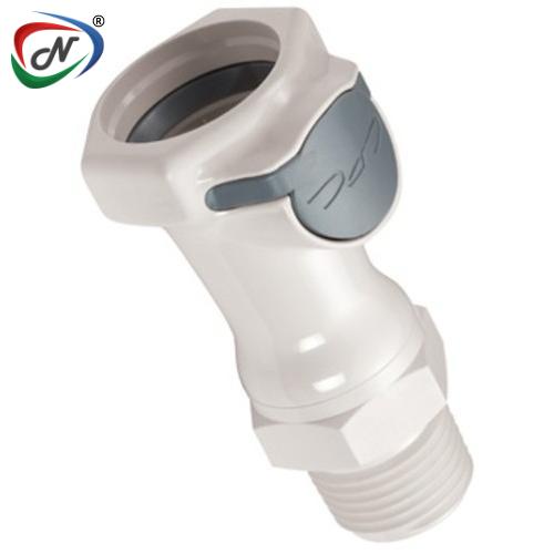 CPC Quick Connect & Disconnect Solutions HFC10835 1/2 NPT Non-Valved  Polysulfone Coupling Body NSSP005156