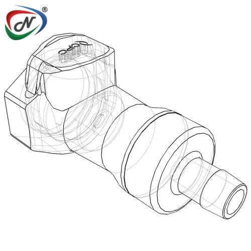 CPC Quick Connect & Disconnect Solutions HFCD17639M 3/8 Hose Barb Valved In-Line Coupling Body NSSP007895