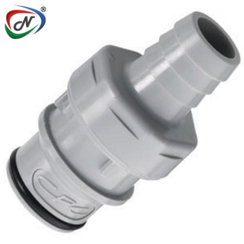 CPC Quick Connect & Disconnect Solutions HFCD22812 1/2 Hose Barb Valved In-Line Polypropylene Insert NSSP005436