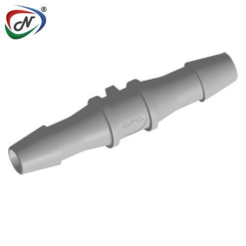 CPC Quick Connect & Disconnect Solutions HS8 Straight Fitting, 1/4 HB X 1/4 HB, Natural Polypropylene NSSP005547