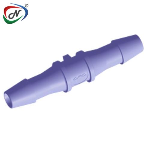 CPC Quick Connect & Disconnect Solutions HS891 Straight Fitting, 1/4 HB X 1/4 HB, Purple Tint Polycarbonate NSSP005568