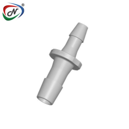 CPC Quick Connect & Disconnect Solutions HSR128 Straight Reducer Fitting, 3/8 HB X 1/4 HB, Natural Polypropylene NSSP005569