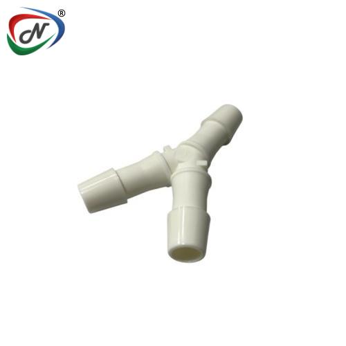 CPC Quick Connect & Disconnect Solutions HY1230 Y Fitting, 3/8 HB X 3/8 HB X 3/8 HB White Nylon NSSP005684