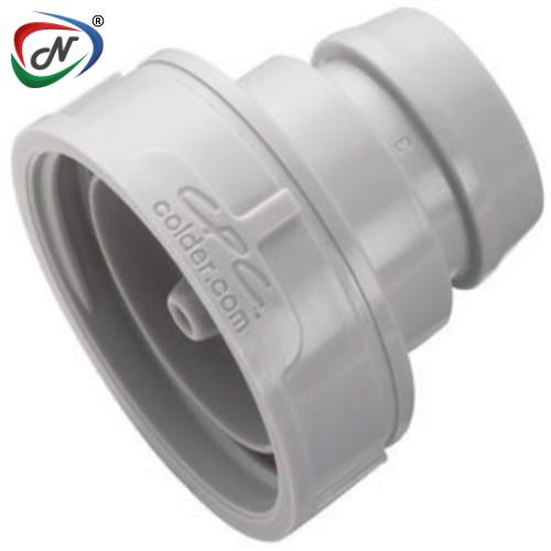 CPC Quick Connect & Disconnect Solutions IUDCDTCN3803 IdentiQuik 38mm Valved Threaded Cap with RFID, acetal NSSP005738