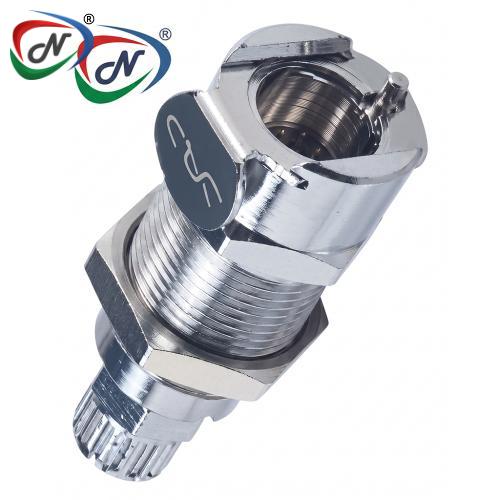 CPC Quick Connect & Disconnect Solutions LC12004 1/4 PTF Non-Valved Panel Mount Chrome plated Brass Coupling Body NSSP005775