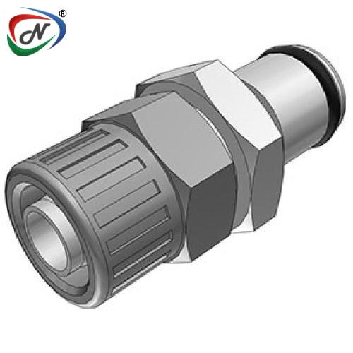 CPC Quick Connect & Disconnect Solutions LC20006 3/8 PTF Non-Valved In-Line Chrome-plated Brass Coupling Insert NSSP005790