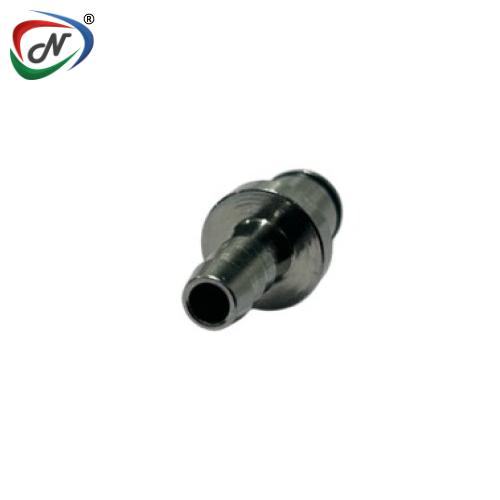 CPC Quick Connect & Disconnect Solutions LC22004 1/4 Hose Barb Non-Valved  In-Line Chrome-plated Brass Coupling Insert NSSP003432