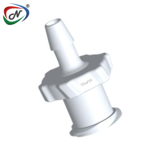 CPC Quick Connect & Disconnect Solutions LF3134 Fitting, Female Luer x 3/32 HB, Red Nylon NSSP005954
