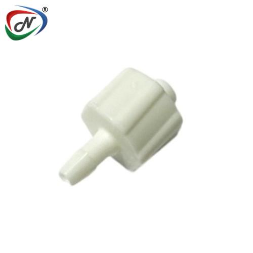 CPC Quick Connect & Disconnect Solutions LM3130 Luer Fitting, male luer X 3/32 HB, White Nylon NSSP003303