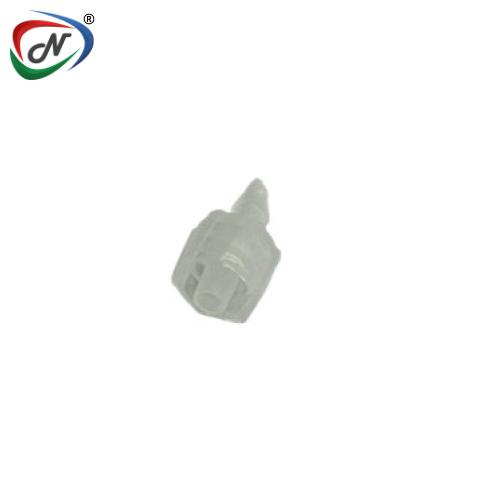 CPC Quick Connect & Disconnect Solutions LM41 Luer Fitting, male luer X 1/8 HB, Natural Polypropylene NSSP004100